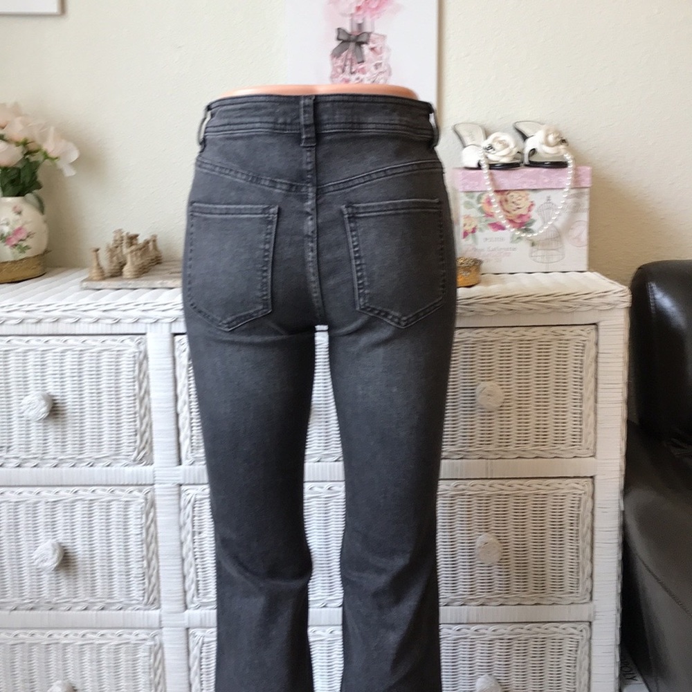 Free People palo alto faded black boot cut jean 26 - Picture 14 of 16